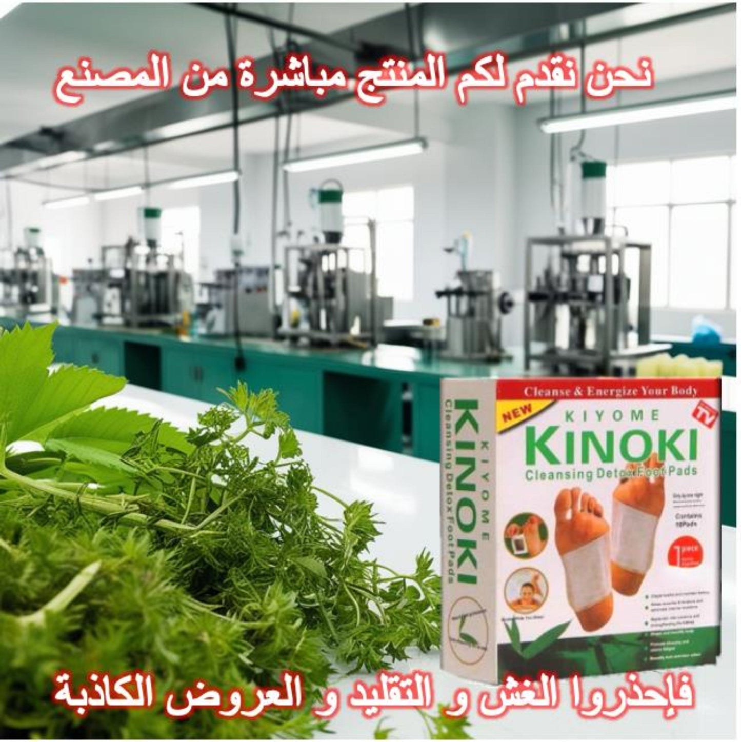 (بديل الحجامة الأصلي من اليابان مباشرة إليك03 علب ب 1900 دج)kinoki رقعات